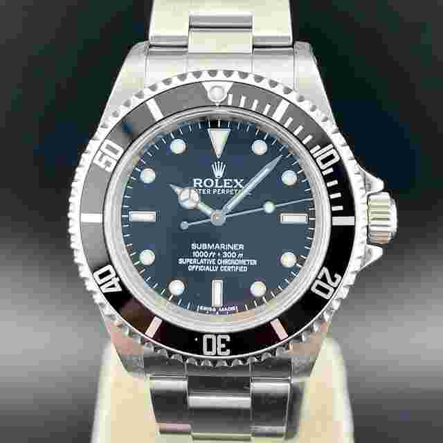 Rolex Submariner (No Date)
                           
                                 NoData Black RRR 4 scritte COSC European Warranty Unpolished FULL SET