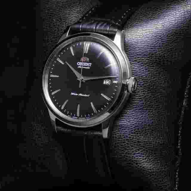 Orient Bambino
                           
                                 RA-AC0M02B RA-AC0M02B10B 38mm automatic men’s watch leather band