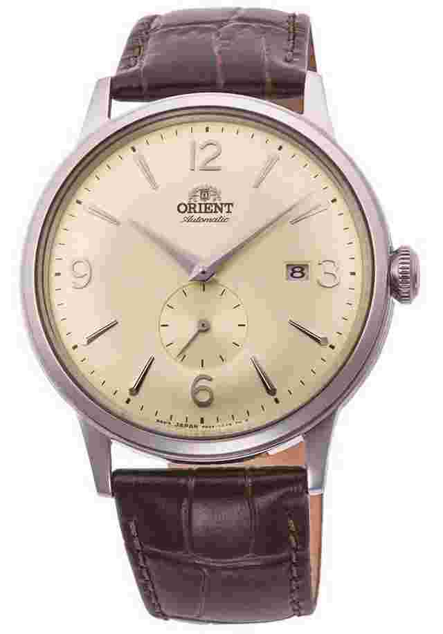 Orient Bambino
                           
                                 Small Seconds automatic men's watch RA-AP0003S beige dial 40.5mm leather st