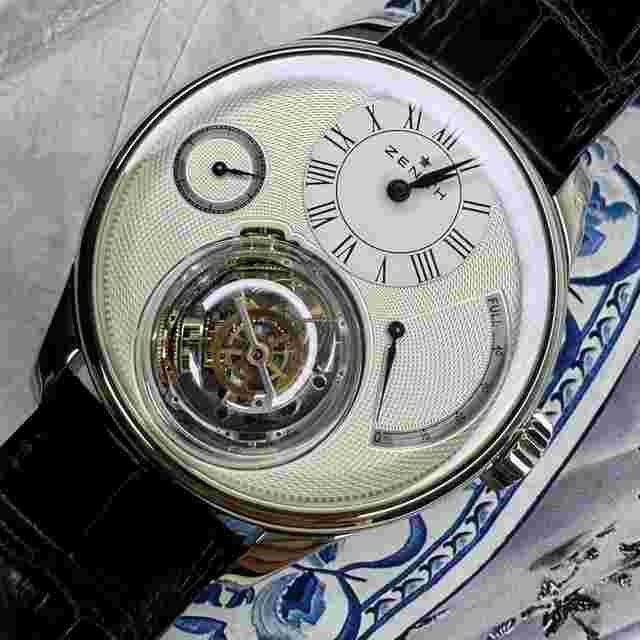 Zenith Academy
                           
                                 Christophe Colomb Equation Of Time Academy Tourbillon 45mm White Gold Limited 25pcs