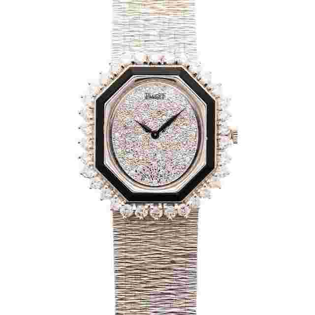 Piaget
                           
                                 White Gold Onyx and Diamond Watch Ref. 93419