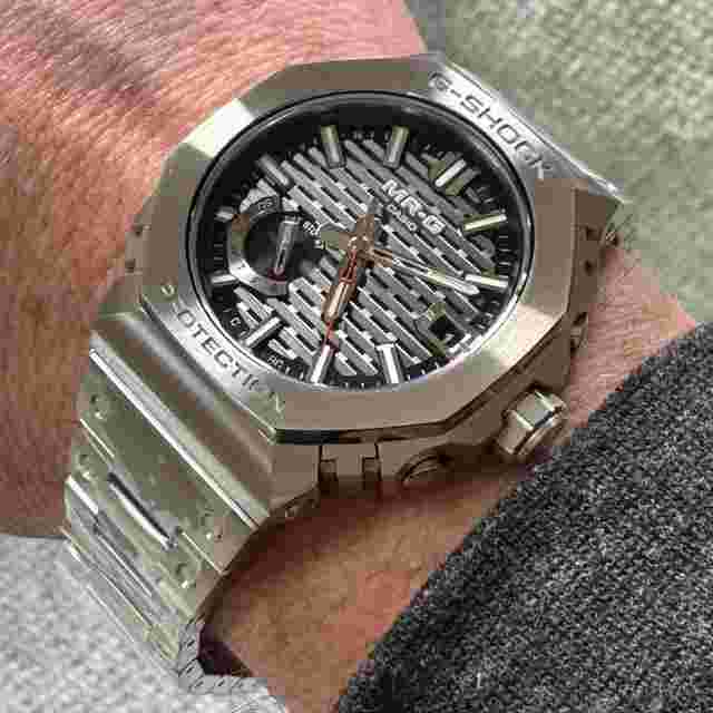 Casio G-Shock
                           
                                 MRG-B2100D-1A Kigumi Bluetooth Solar