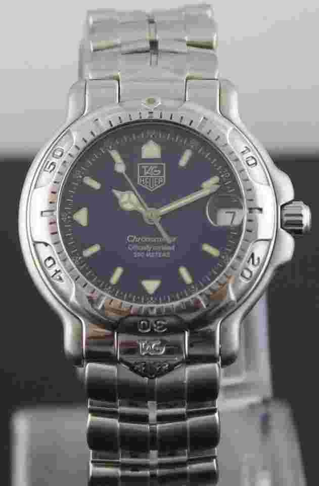 TAG Heuer 6000
                           
                                 WH5213.BA0676 Blue 35MM Automatic Men's Classic Watch