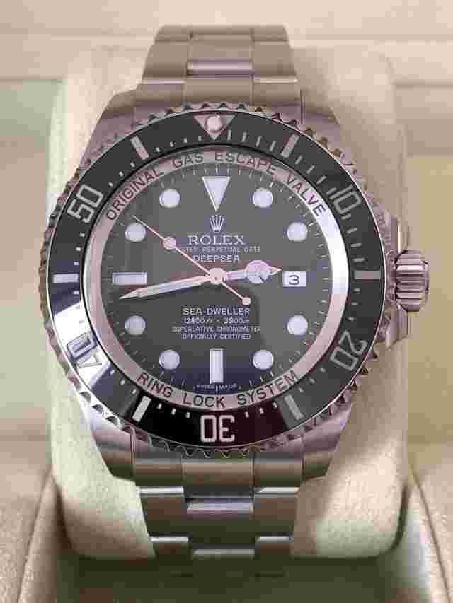 Rolex Sea-Dweller Deepsea
                           
                                 116660 Deepsea black Chromalight dial Full Set 2010’s