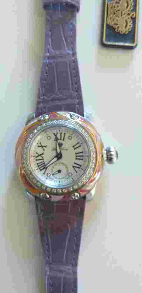 GLAM ROCK - PALM BEACH COLLECTION SWISS MADE with interchangeable strap and case cover 