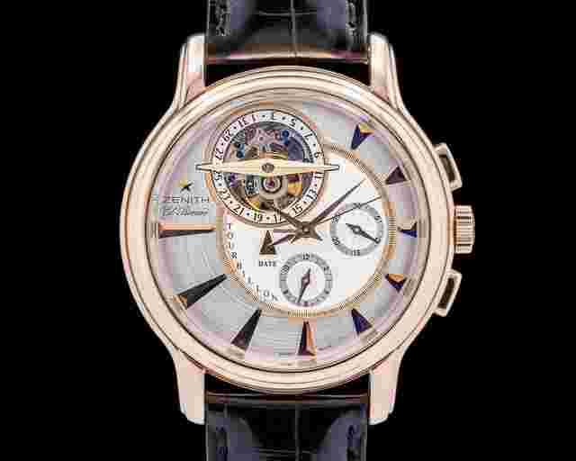 Zenith
                           
                                 Grande Chronomaster XXT El Primero Tourbillon 18K RG