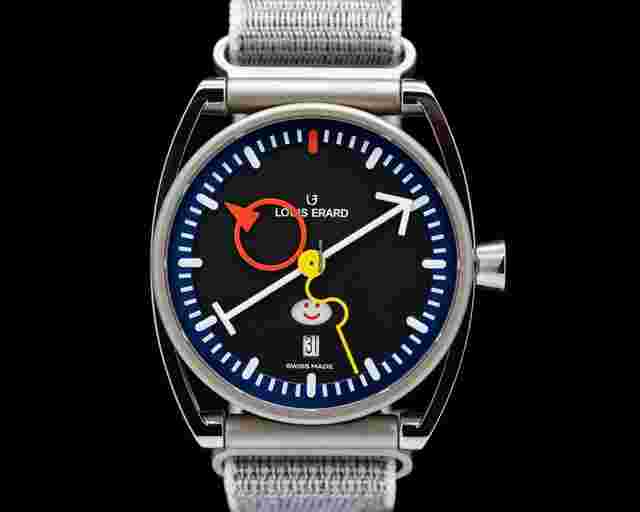 Louis Erard Excellence
                           
                                 x Alain Silberstein for Stephen Silver "Excellence La Semaine" Titanium