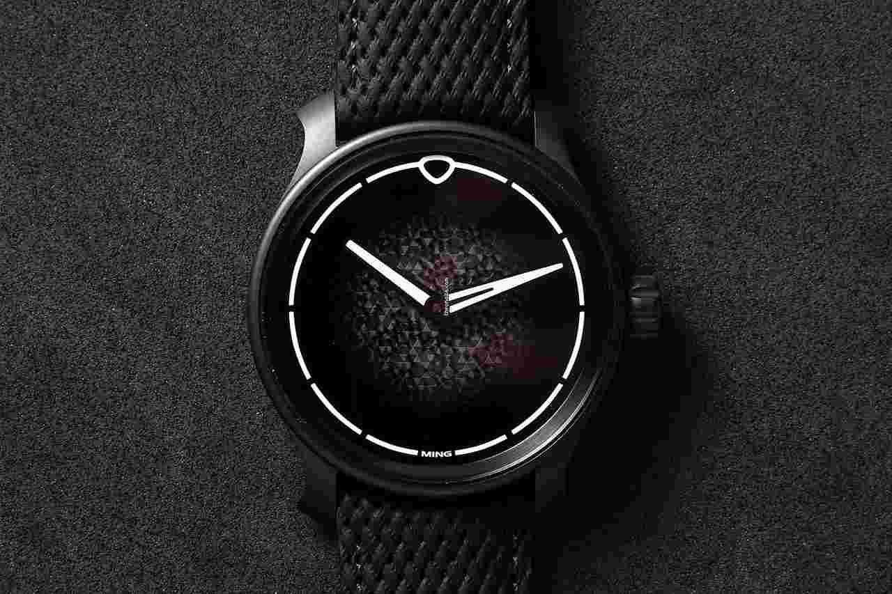 Ming
                           
                                 37.07 Monolith Limited Edition 250 pcs DLC case Gradient Mosaic Dial