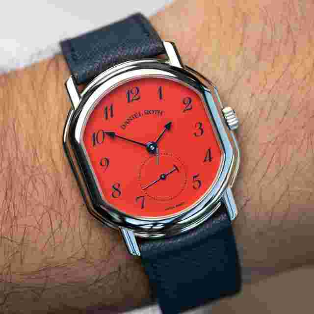 Daniel Roth
                           
                                 Le Sentier Coral Enamel from 1990s