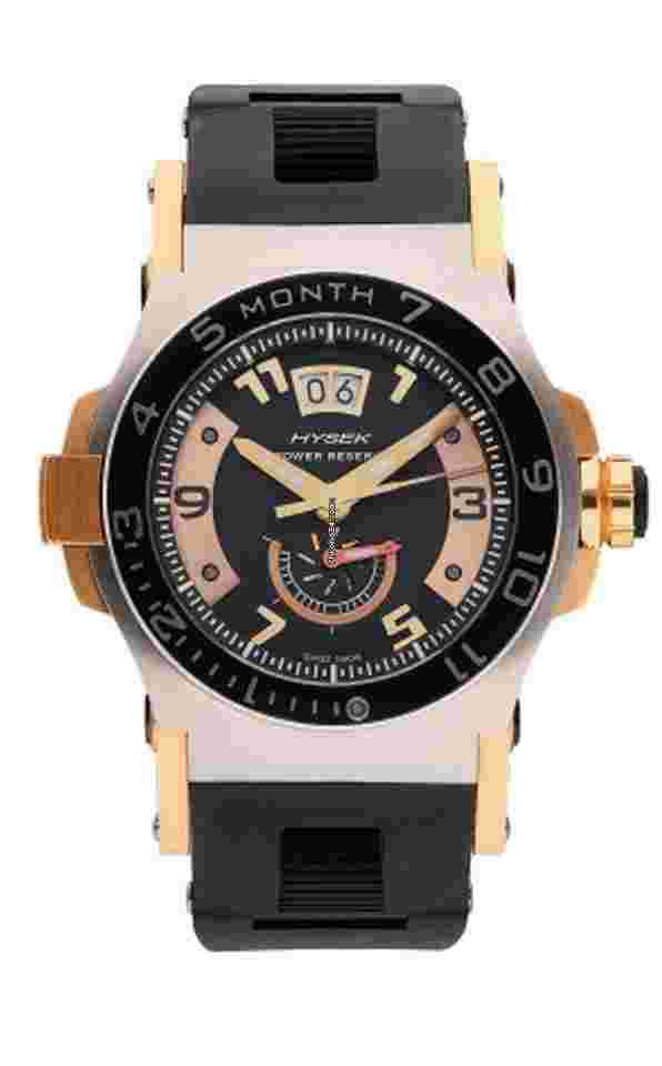 Jorg Hysek Abyss
                           
                                 Power Reserve Stainless steel & 18K Gold Men's Watch