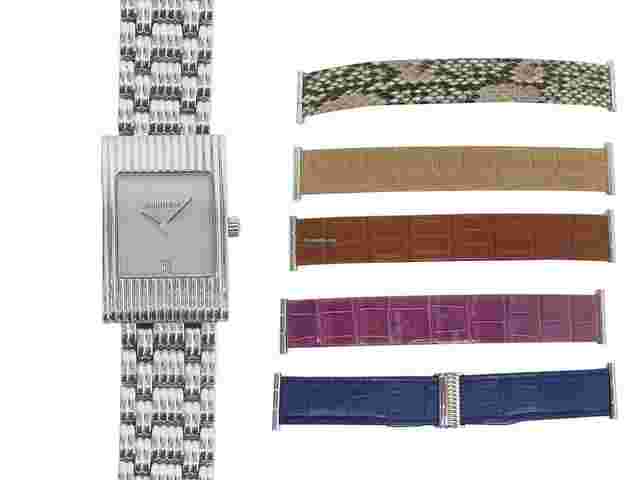 Boucheron Reflet
                           
                                 MEDIUM 36 mm +6 bracelets croco & acier watch