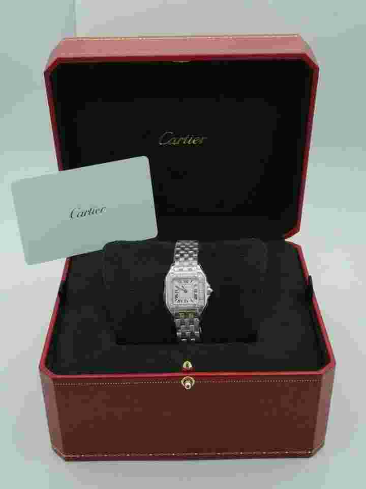 Cartier Panthère
W4PN0007 Panthere De Cartier White Dial Factory Diamond Bezel Complete Set 2024