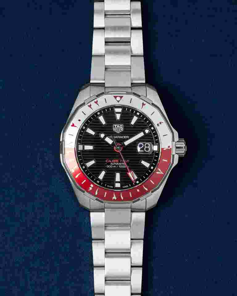 TAG Heuer Aquaracer 300M
                           
                                 GMT Qatar Edition
