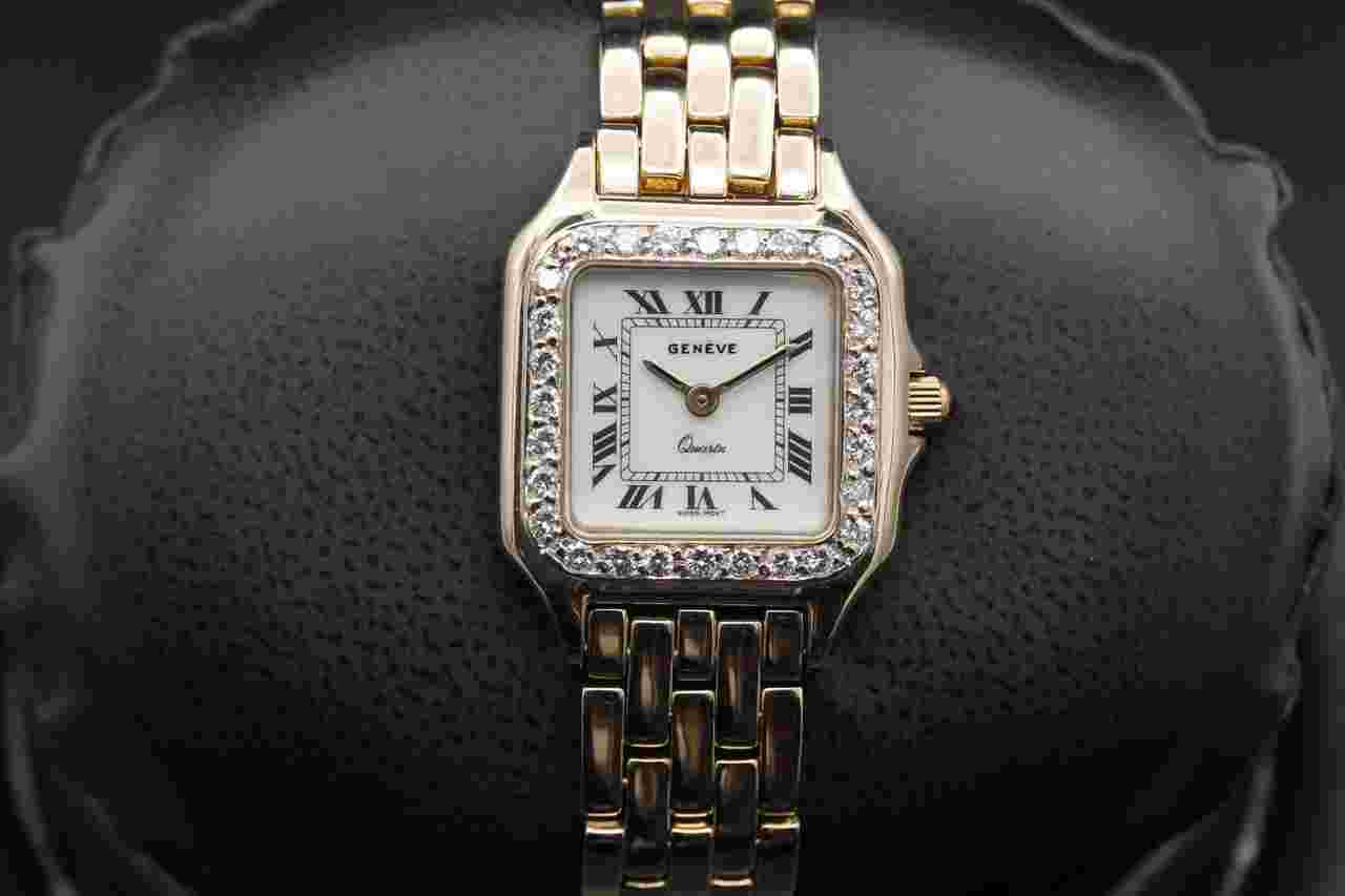 Geneve Square "Panthere" Gold