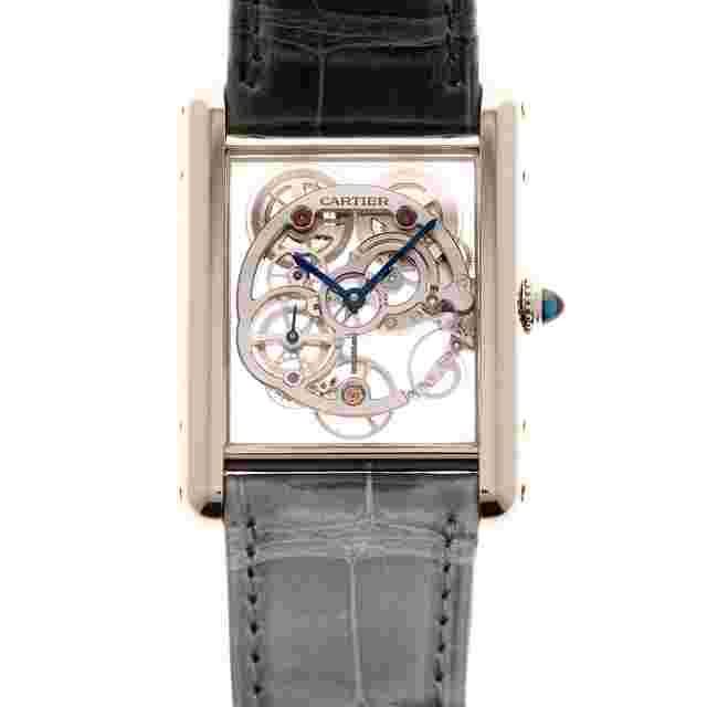Cartier Tank Louis Cartier
                           
                                 White Gold Skeleton Tank Louis Ref. W5310012