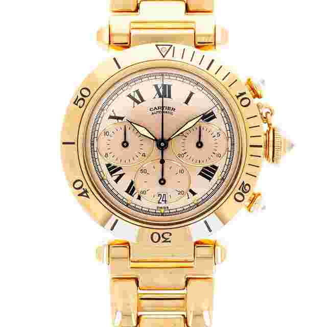 Cartier Pasha
                           
                                 Yellow Gold Pasha de Cartier Prongeur Ref. 2111