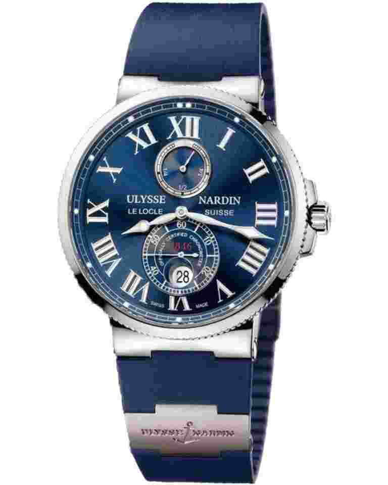 Ulysse Nardin Marine Chronometer 43mm
                           
                                 Maxi Marine Chronometer Stainless Steel Men's Watch