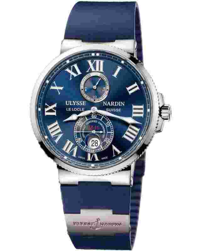 Ulysse Nardin Marine Chronometer 43mm
                           
                                 Maxi Marine Chronometer Stainless Steel Men's Watch