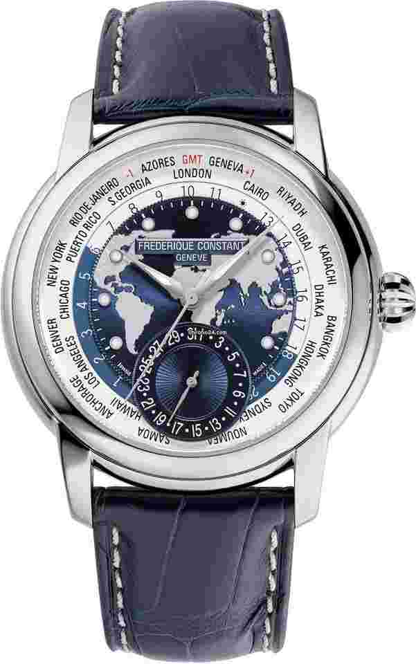 Frederique Constant Manufacture Worldtimer
                           
                                 FC-718NWWM4H6 Classic Worldtimer 42mm