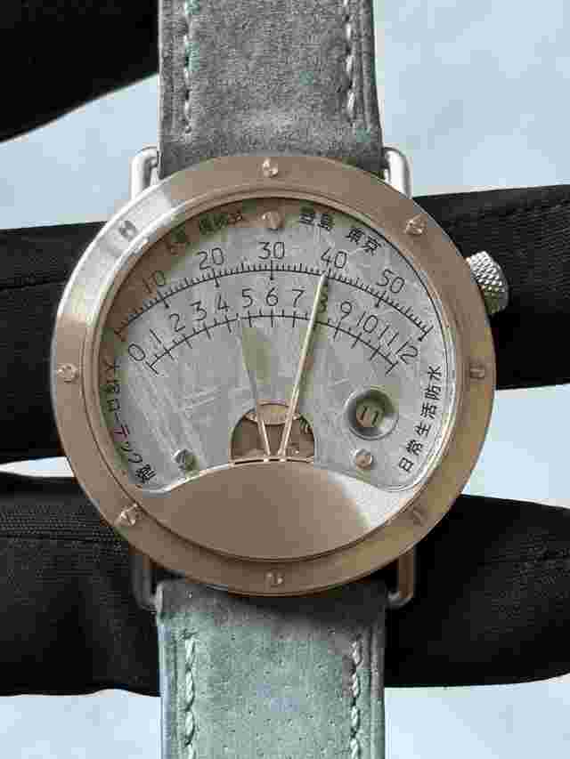 Otsuka Lotec No. 6 METEORITE Jump Hour Retrograde Stainless Steel 42mm GPHG Award Winner FULL SET 2024