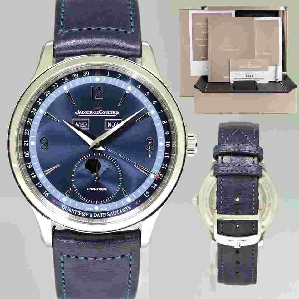 Jaeger-LeCoultre Master Calendar
PAPERS JLC Master Calendar Q4148480 Blue Dial 40mm Watch Box