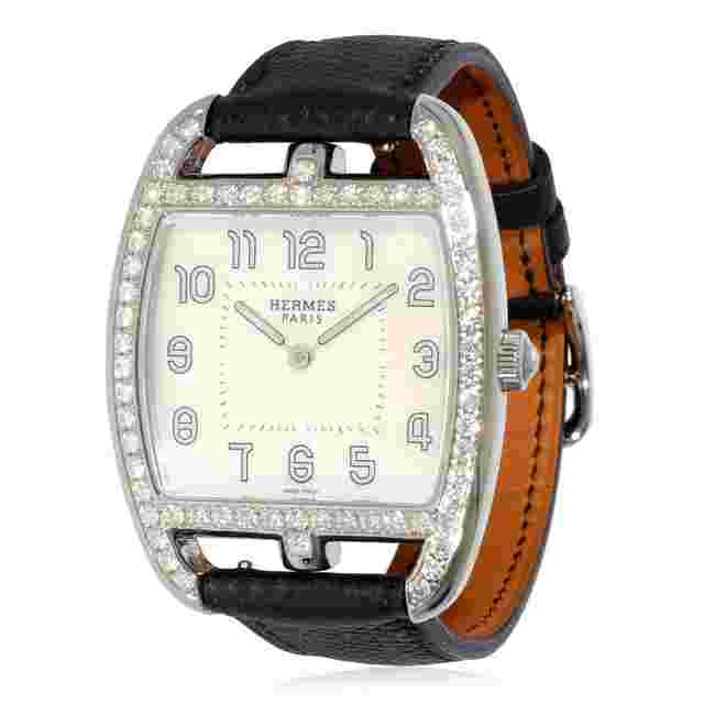 Hermès Cape Cod
                           
                                 CT1.730.212.MNO Unisex Watch in Stainless Steel