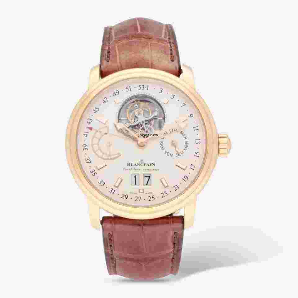 Blancpain Léman Tourbillon
                           
                                 Grande 18K Rose Gold Automatic Men's Watch