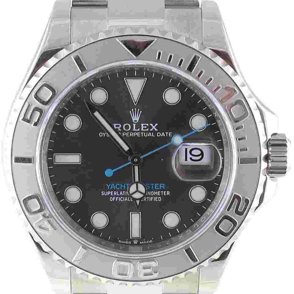 Rolex Yacht-Master 40
2021 Yacht-Master 40 Platinum Bezel Rhodium Dial Warranty Card Box Booklets Tags