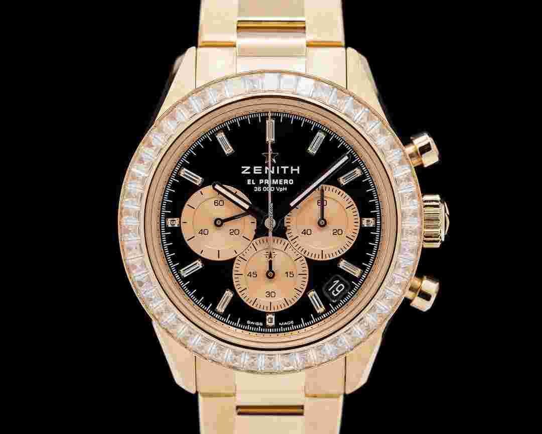 Zenith Chronomaster Sport
"Yoshida" RG Black Dial / Diamond Bezel 2024