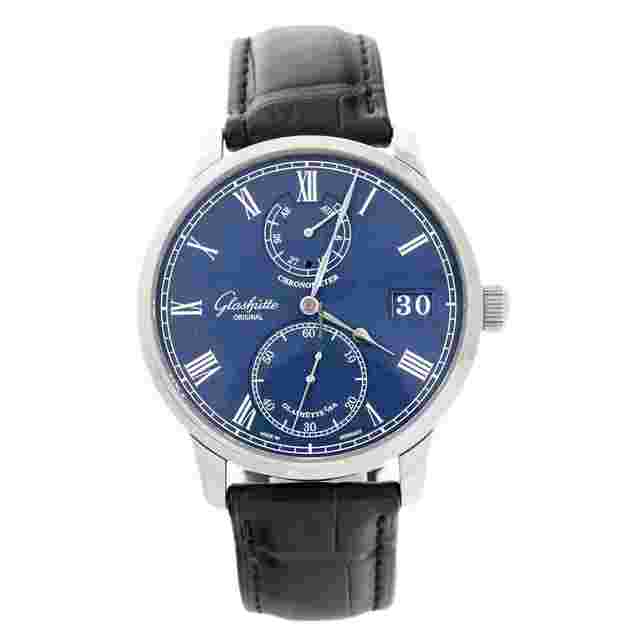 Glashütte Original Senator Chronometer
                           
                                 White Gold 42mm 1-58-01-05-34-30 Full Set