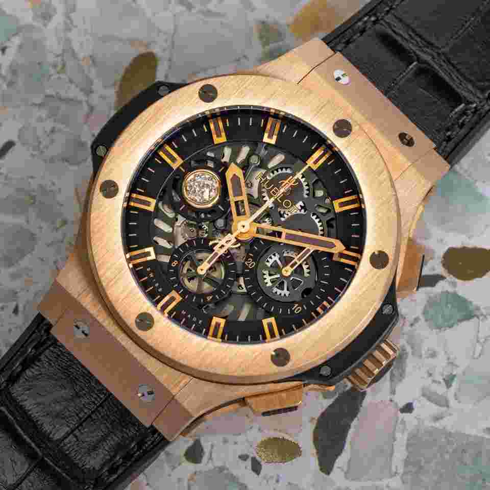 Hublot Big Bang Aero Bang
44 Crown Of Light Ltd Edition : 310.PX.1180.LR.COL17 : 18k rose gold
