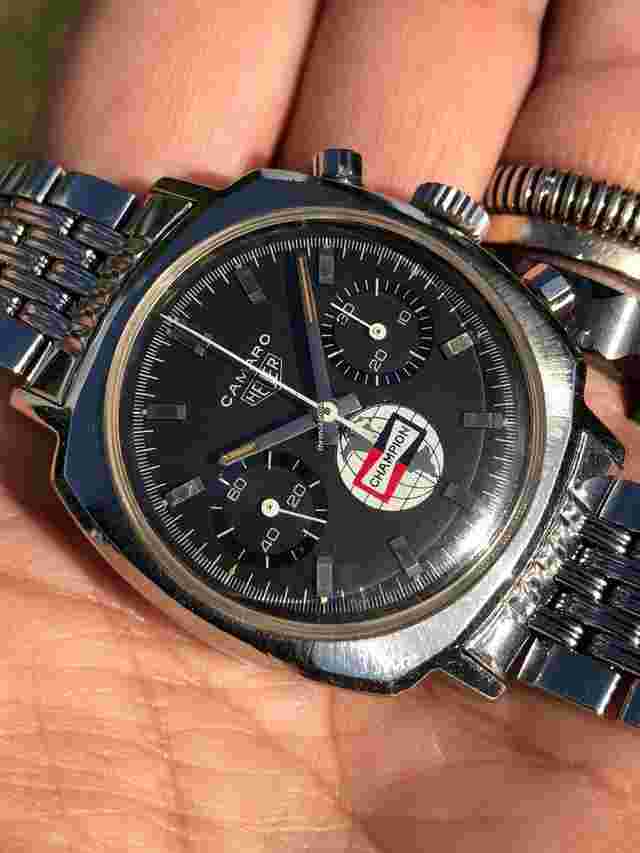 Heuer
                           
                                 Camaro 7743 Champion Dial