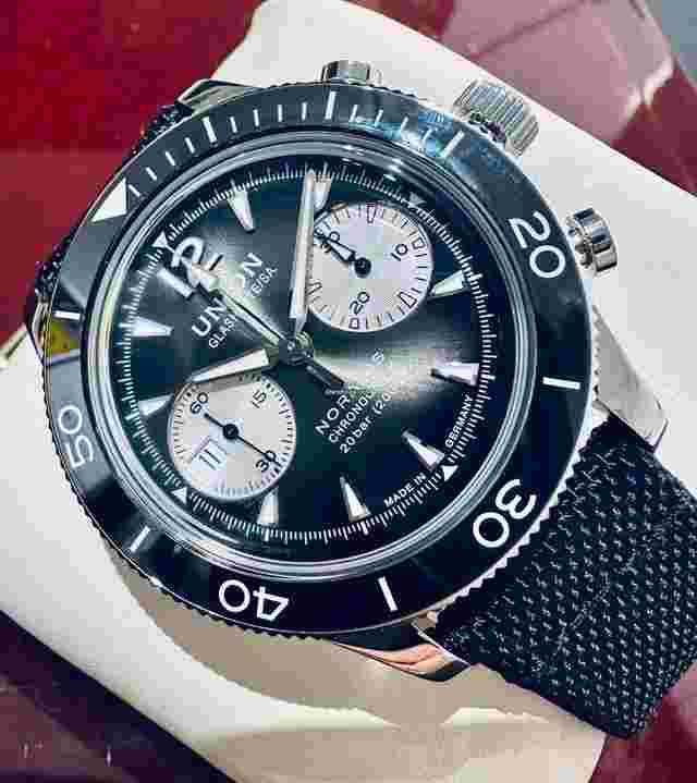 Union Glashütte Noramis Chronograph
                           
                                 Ungetragene Noramis Chronograph Sport
