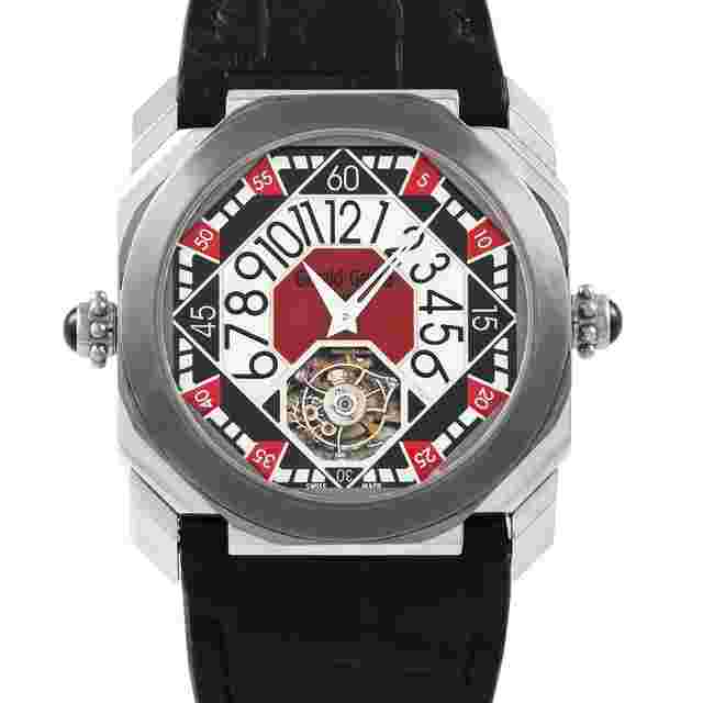 Gérald Genta
                           
                                 Octo Tourbillon Incontro Platinum-Tantalum Watch OTR.Y.76.930.CN.BD