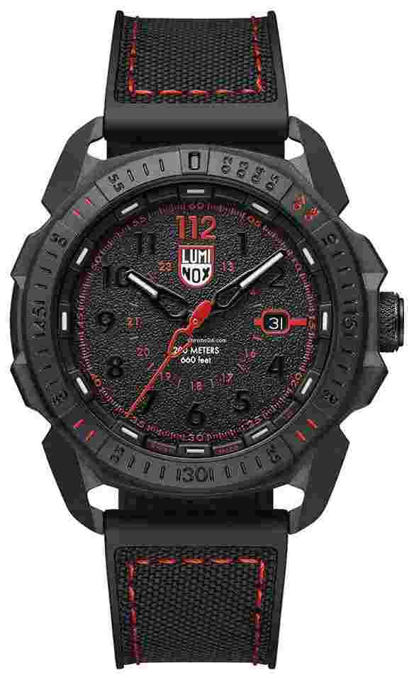 Luminox
                           
                                 ICE-SAR Arctic CARBONOX Rubber & Textile Divers Quartz Men Watch XL.1002