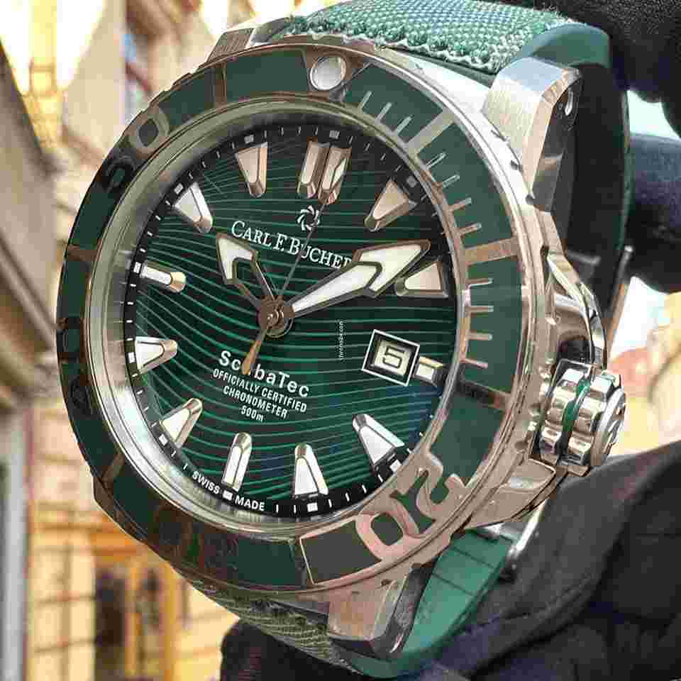 Carl F. Bucherer Patravi
                           
                                 ScubaTec Verde 00.10632.23.93.01 (Warranty)