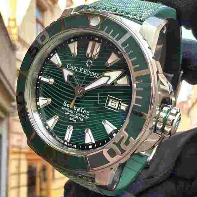 Carl F. Bucherer Patravi
                           
                                 ScubaTec Verde 00.10632.23.93.01 (Warranty)