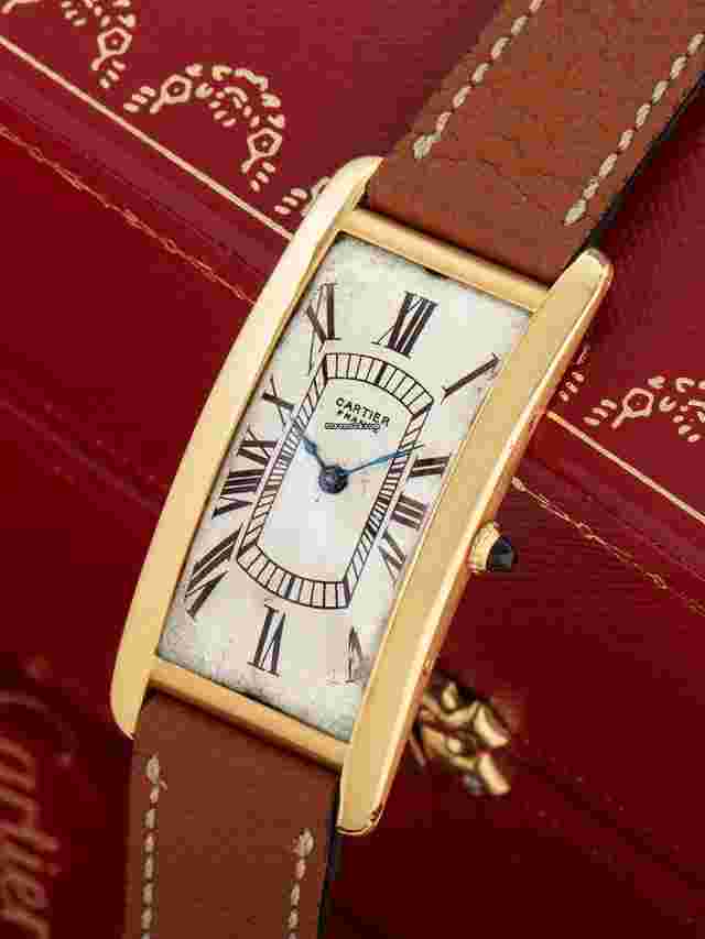 Cartier Tank Française
                           
                                 1920s Cartier France Tank Cintrée 18K YG