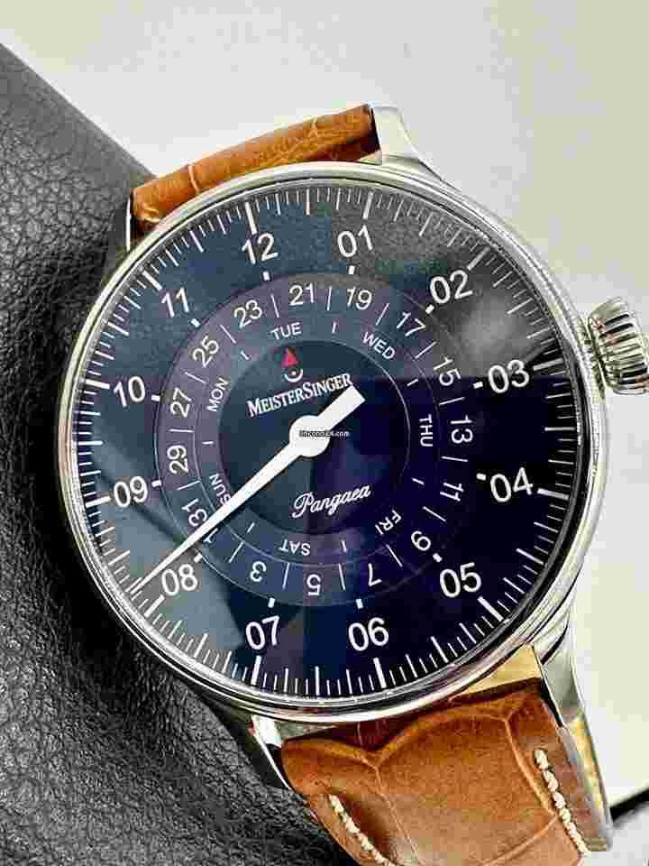Meistersinger Pangaea Day Date
                           
                                 Blue Dial MSPDD908 40mm Swiss Automatic UNWORN