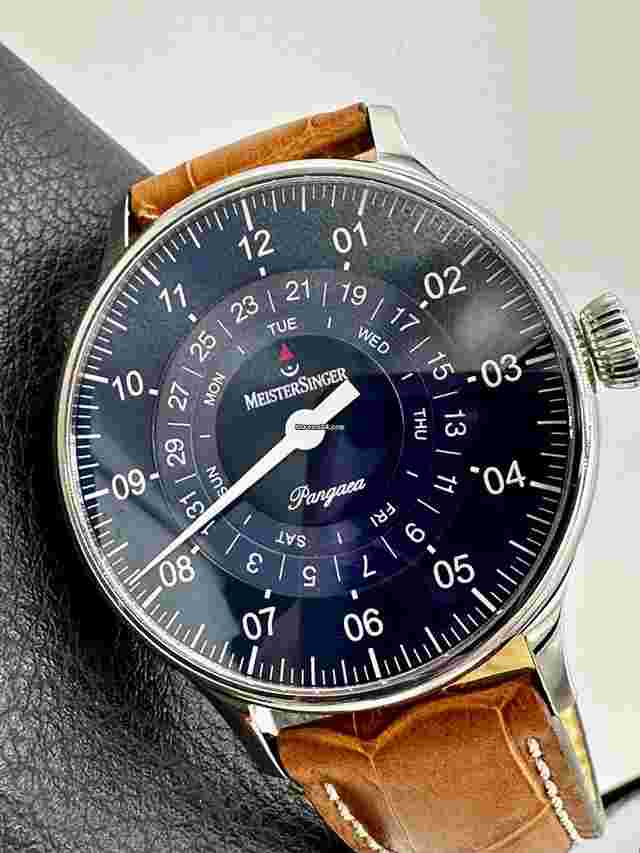 Meistersinger Pangaea Day Date
                           
                                 Blue Dial MSPDD908 40mm Swiss Automatic UNWORN