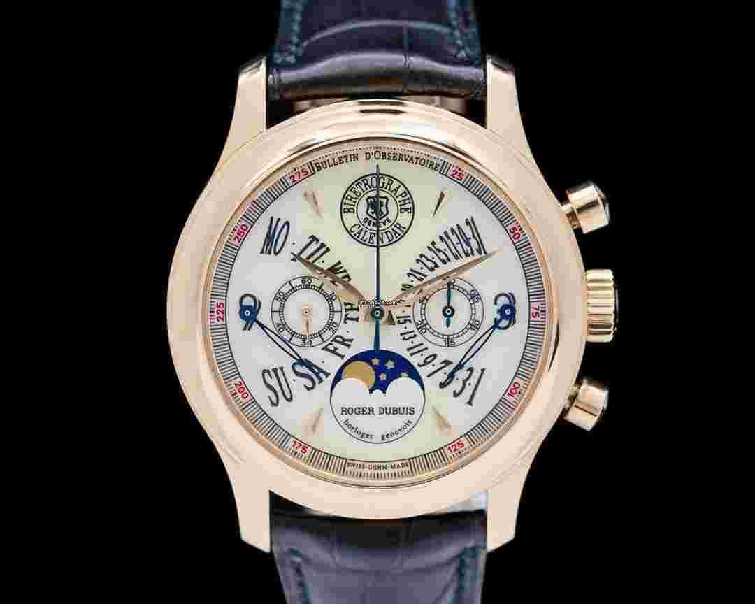 Roger Dubuis
                           
                                 Bi-retrograde Calendar Chronograph H40 5635 Cream Dial