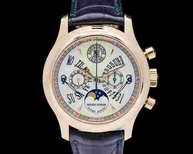 Roger Dubuis
                           
                                 Bi-retrograde Calendar Chronograph H40 5635 Cream Dial