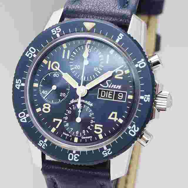 Sinn 103
                           
                                 "Eine von 500" limited Edition 103 Sa B E Box & Papiere Automatik Chronograph