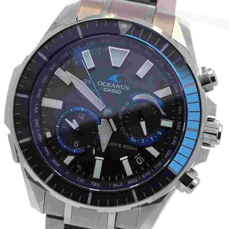 Casio Oceanus
                           
                                 OCW-P2000-1AJF Solar Titanium Fair