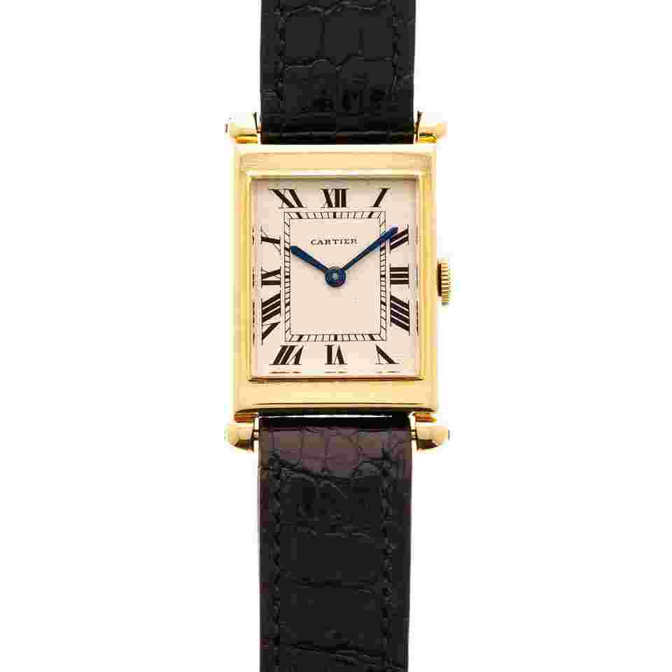 Cartier Tank Obus
Yellow Gold Tank Obus European Watch & Clock Late 1940s