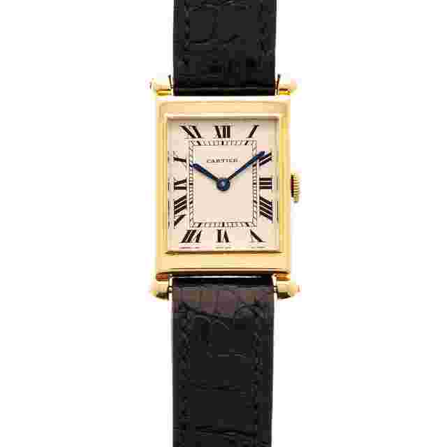 Cartier Tank Obus
                           
                                 Yellow Gold Tank Obus European Watch & Clock Late 1940s
