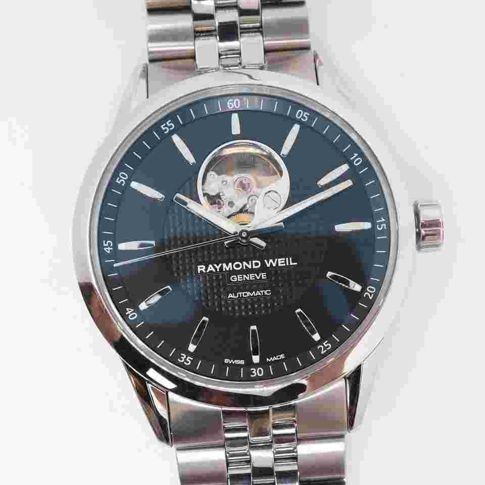 Raymond Weil Freelancer
                           
                                 Steel Black Dial Automatic Mens Watch 2710-ST-20021