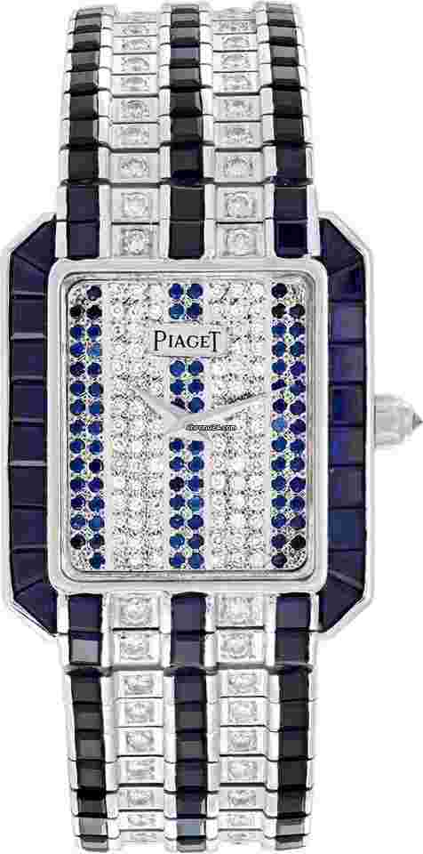 Piaget
                           
                                 Diamond Sapphire Classic 94150 18k White Gold 27mm watch