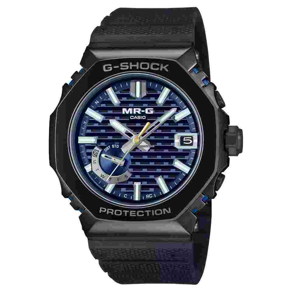 Casio G-Shock
Series Blue Dial Titanium Resin Band Watch MRGB2100R-2A