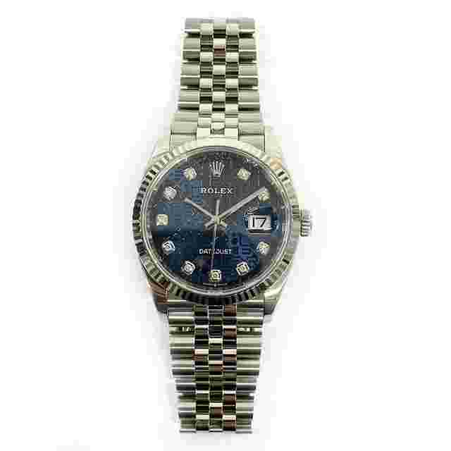 Rolex Datejust 36
                           
                                 Stainless Steel Blue Jubilee Diamond Dial 126234